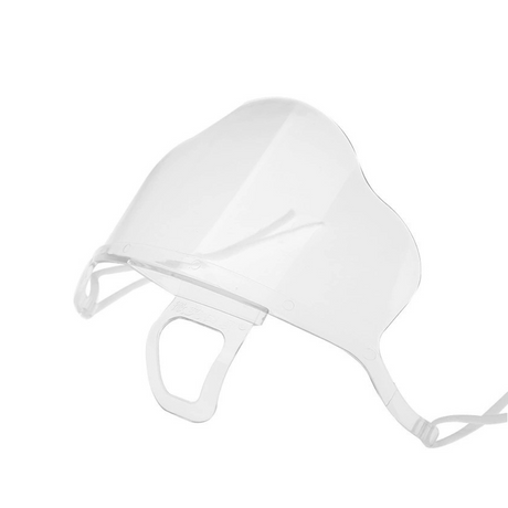 X-1 Reusable Plastic Clear Mask | Anti-Fog Face Shield - 10 Pcs