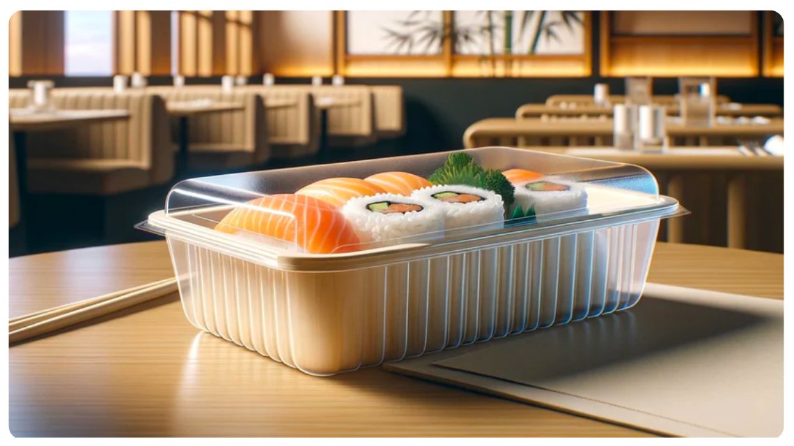 Top Rated Take Out Sushi Container | HD Bio Packaging