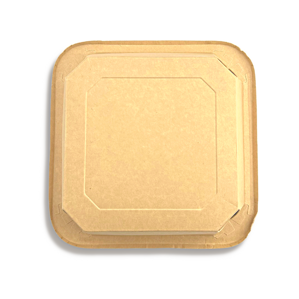 #1000S | 32oz Eco-friendly Kraft Square Paper Container (Base Only ...