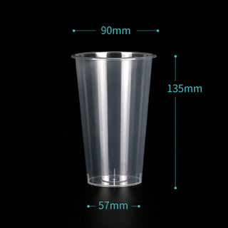 16oz PP Clear Round Hard Cup - 500 Pcs - HD Plastic Product (Canada). Inc