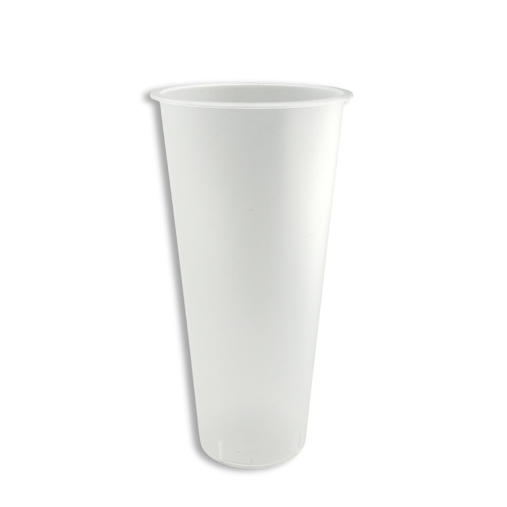 CY-Z700 Frosted | 24oz PP Frosted Boba Tea Cup | 90mm Top- 500 Pcs