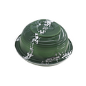 #550 | 18oz Microwaveable Green Donburi Bowl W/ PET Lid - 300 Sets - HD Bio Packaging