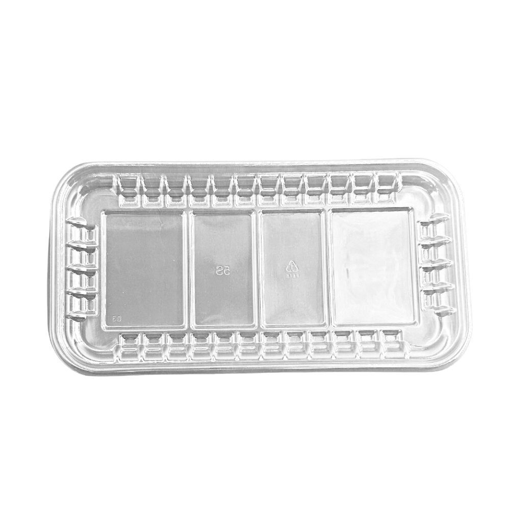 #5S PET Clear Sushi Tray Meat Tray | 9.65x4.72x0.5