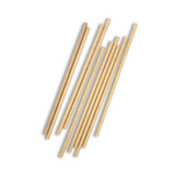 6x150mm Eco-friendly Kraft Paper Cocktail Straw (Individually Wrapped) - 6000 Pcs