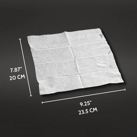 9.25x7.87" Individually Wrapped Refreshing Wet Napkin Hand Wipe - 1000 Pcs