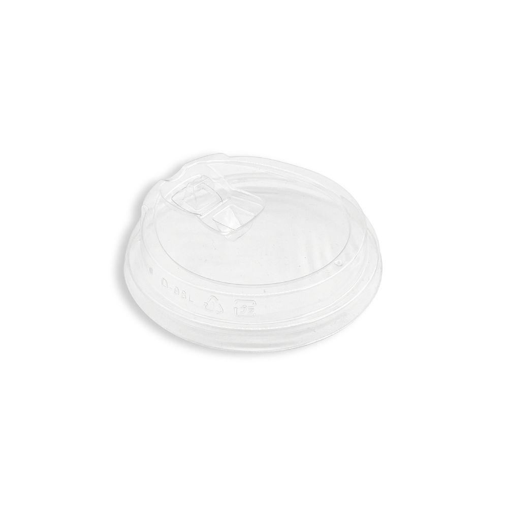 98mm Strawless PET Clear Sip Lid  | Fit VG16 to VG24/HD-12 to HD-24 Cup - 1000 Pcs