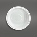 A-1200 | 40oz Microwaveable PP White Round Bowl (Base Only) - top