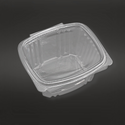 AD16 | 16oz PET Clear Rectangular Hinged Salad Container - 200 Sets