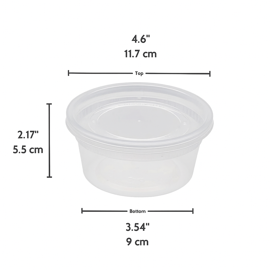 Microwavable Take Out Deli Containers | HD Bio Packaging