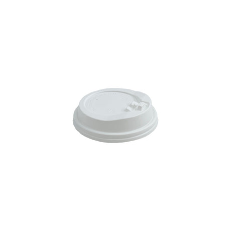 D90 PP | 90mm White Round Flip Top Lid | Fit 10/12/16/20oz Paper Cup - 1000 Pcs