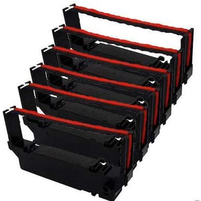 ERC38 B/R Compatible Printer Ribbon Black/Red - 6 Ribbons – HD Bio ...