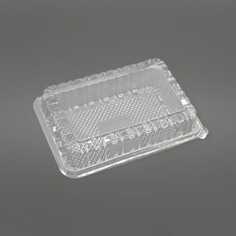 CM003H PET | Clear Rectangular Hinged Container | 8.46x5.7x2.75" - 400 Pcs