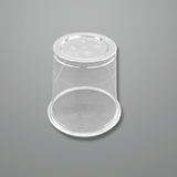 HD-18 | 18oz PET Clear Cold Drink Cup - bottom