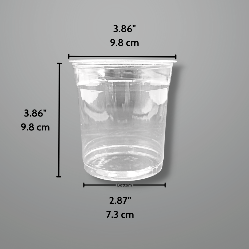 HD-18 | 18oz PET Clear Cold Drink Cup - size