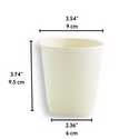 HD 10oz White Double Wall Paper Cup - size