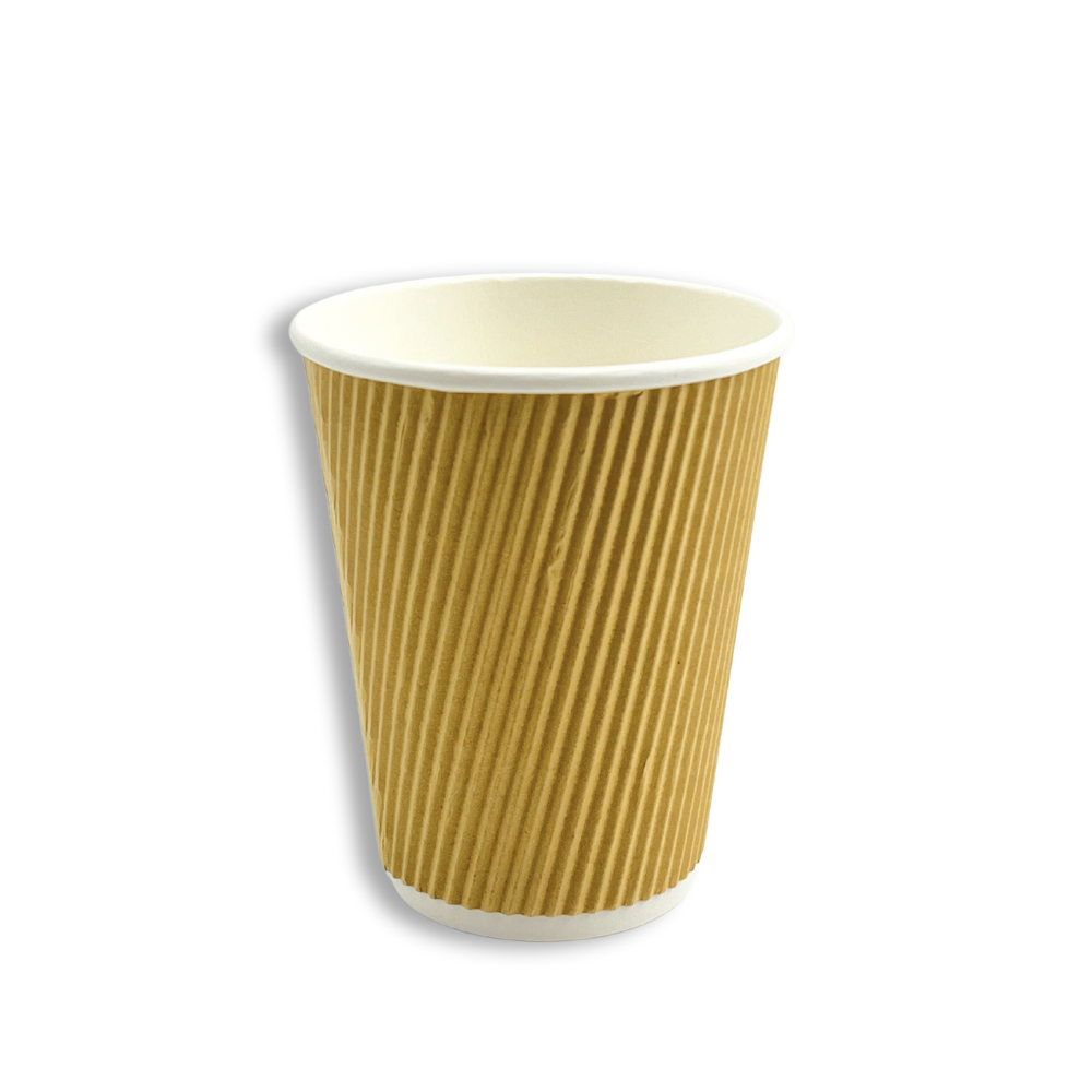 Kraft Ripple Tazze Usa E Getta Per Bevande Calde A Tripla - Foto 8