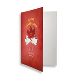 Happy Canada Day Card | 7x5" - open