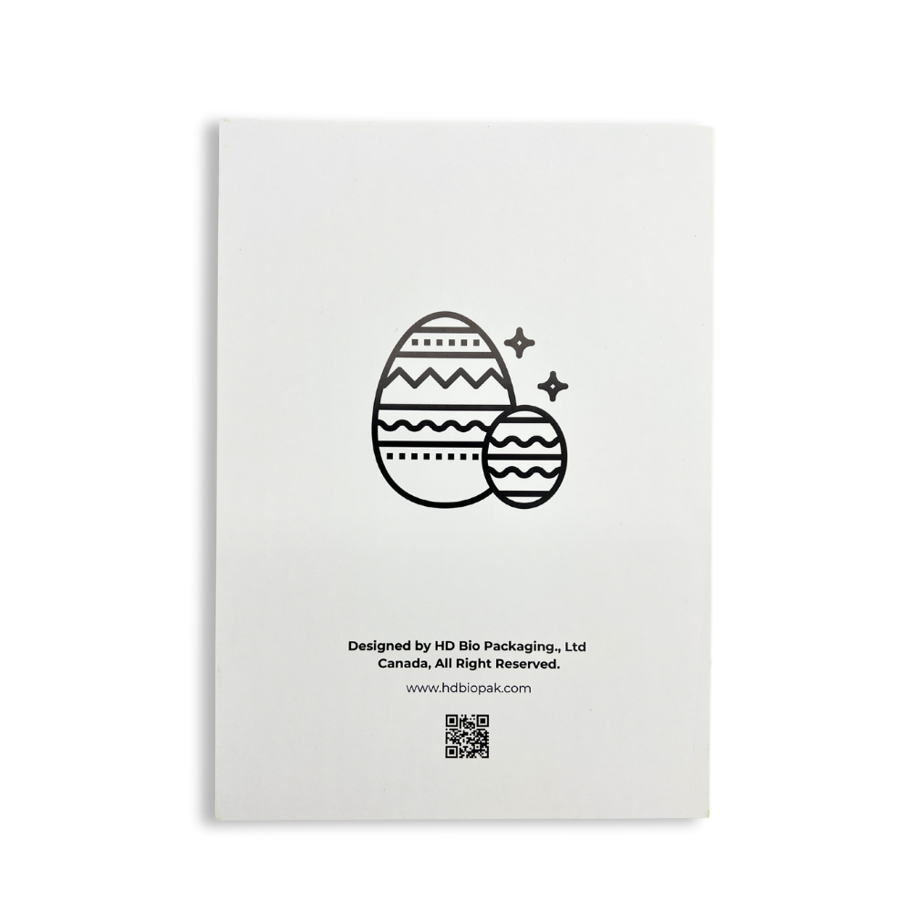 Happy Easter Day Card | 7x5" - back