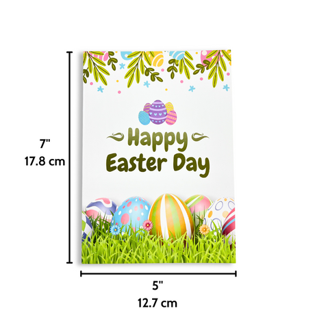 Happy Easter Day Card | 7x5" - size