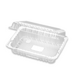 J046  Clear Rectangular Hinged Container  8.86x6x2.78 - 500 Pcs