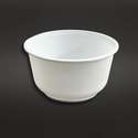 JY-500 | 16oz Microwaveable PP White Round Bowl (Base Only) - 600 Pcs