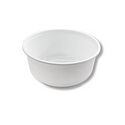 JY-700 | 24oz Microwaveable PP White Round Bowl (Base Only) - 600 Pcs