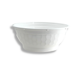 NB36W | 36oz Microwaveable PP White Bowl (Base Only)
