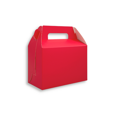 Pink Cake Paper Box W/ Handle | 7.5x3.75x5" - 200 Pcs