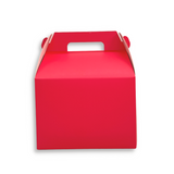 Pink Cake Paper Box W/ Handle | 8.25x8.25x6" - front