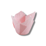 6" Pink Tulip Cupcake Baking Cup - 3000 Pcs