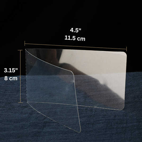 Plastic Clear Thick Slice Triangle Cake Wrap Film | 4.5x3.15
