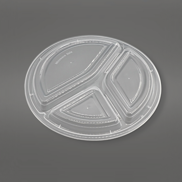 RO-348 Clear Lid | 230mm PP Clear Round Lid | Fit RO-348 Base (Lid Only) - 300 Pcs