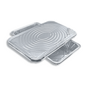 S525-D | Full Size Steam Table Deep Rectangular Aluminum Foil Container (Base Only) - With Lid