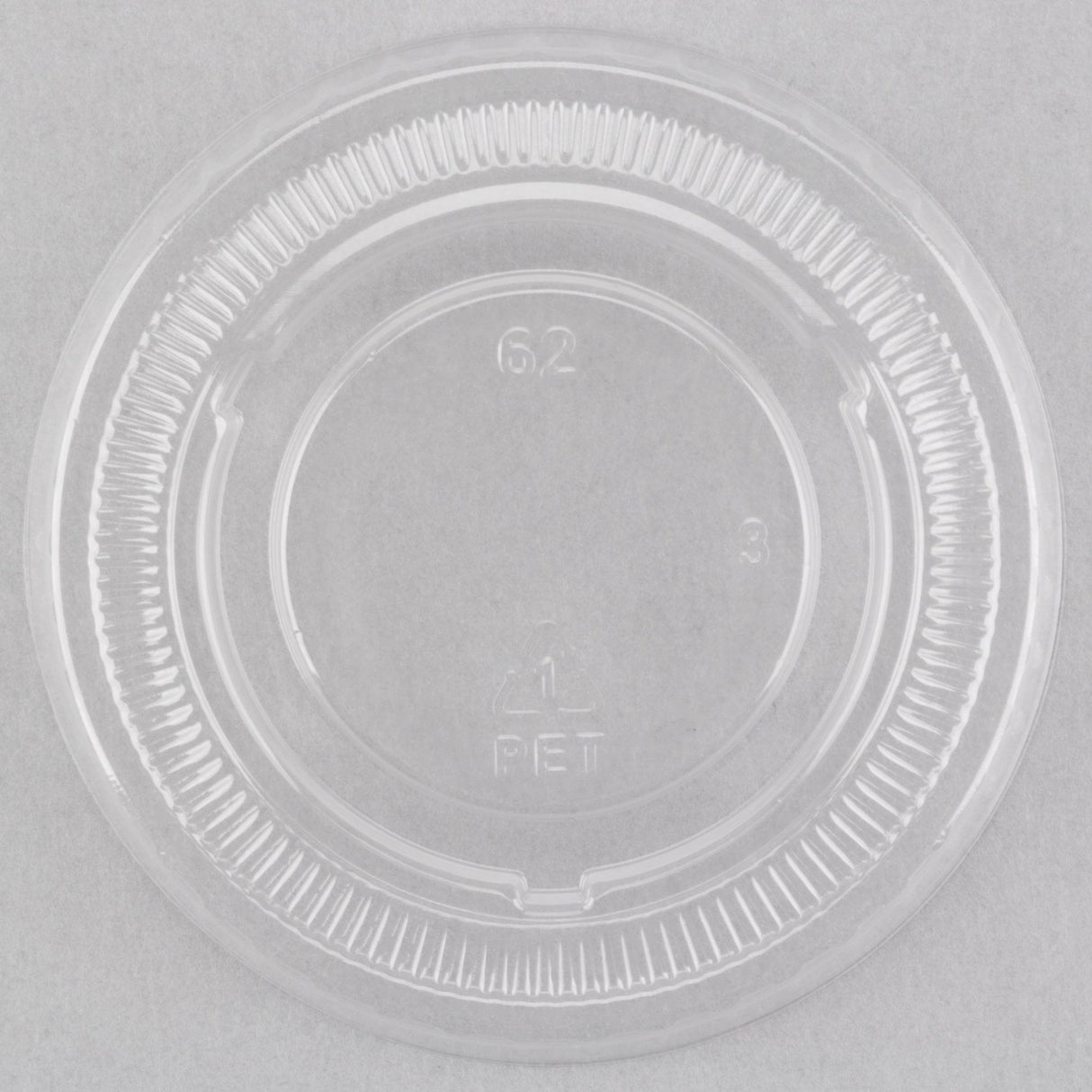 PET Sauce Lid Fit 1.5/2oz Sauce Cup (Lid Only) - 2500 Pcs - HD Plastic Product (Canada). Inc