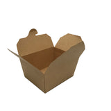 #1 | 26oz Eco-friendly Kraft Foldable Paper Box | 4.4x3.54x2.5" - 200 Pcs - HD Bio Packaging#1 | 26oz Eco-friendly Kraft Foldable Paper Box | 4.33x3.54x2.5"