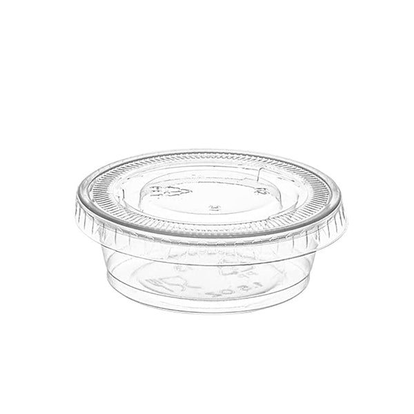 OCY 1.5oz Clear Sauce Cup (Base Only) - 2500 Pcs