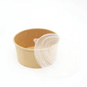 32oz Eco-friendly Kraft Round Paper Bowl with lid