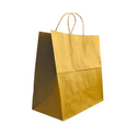 HD-13713 | 100% Recycled Paper Kraft Bag W/ Twisted Handle - 250 Pcs