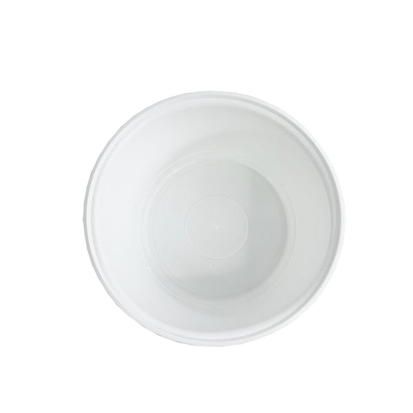 1500P | 50oz Microwaveable PP White Bowl (Base Only) - 300 Pcs