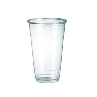 24oz  Clear Sauce Cup standing clear