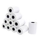 Thermal Paper many rolls stacked up 