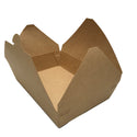 #2 | 50oz Eco-friendly Kraft Foldable Paper Box | 7.66x5.5x1.89