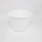 2000P | 66oz Microwaveable PP White Round Bowl (Base Only) - 300 Pcs - HD Plastic Product (Canada). Inc