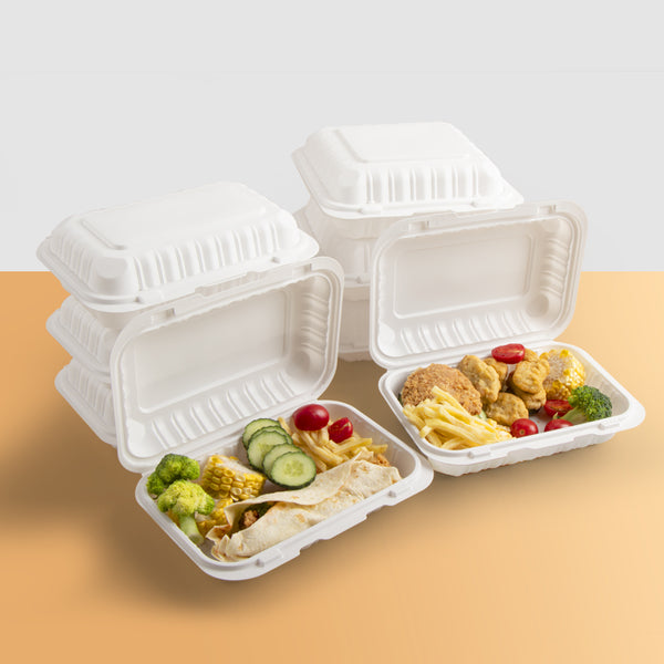 Culinary Basics® CB91011B Clamshell Food Containers (10.5 x 9.5 x 2.5 -  Case of 100)