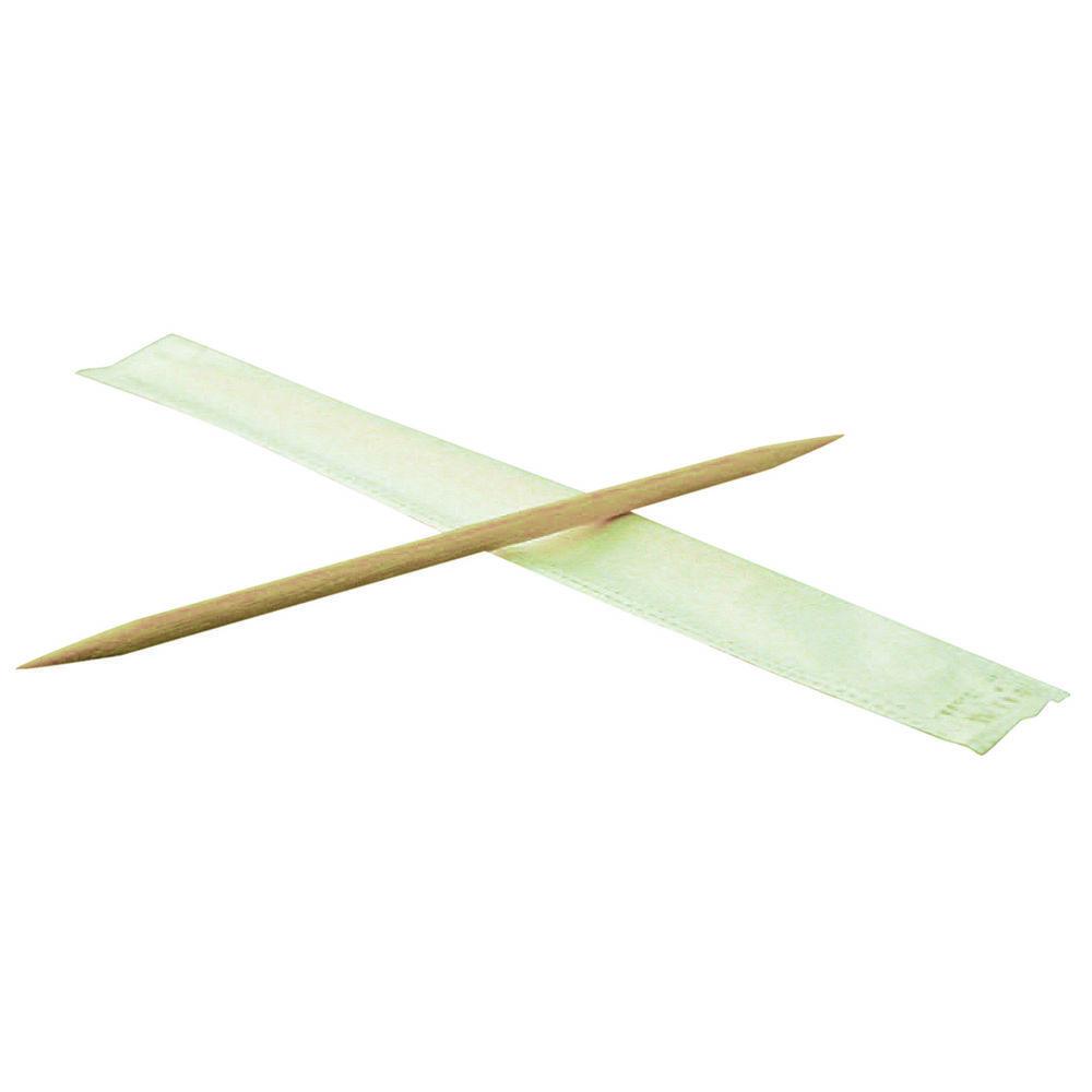 2.5" Individually Wrapped Bamboo Toothpicks - 1000 Pcs - HD Plastic Product (Canada). Inc