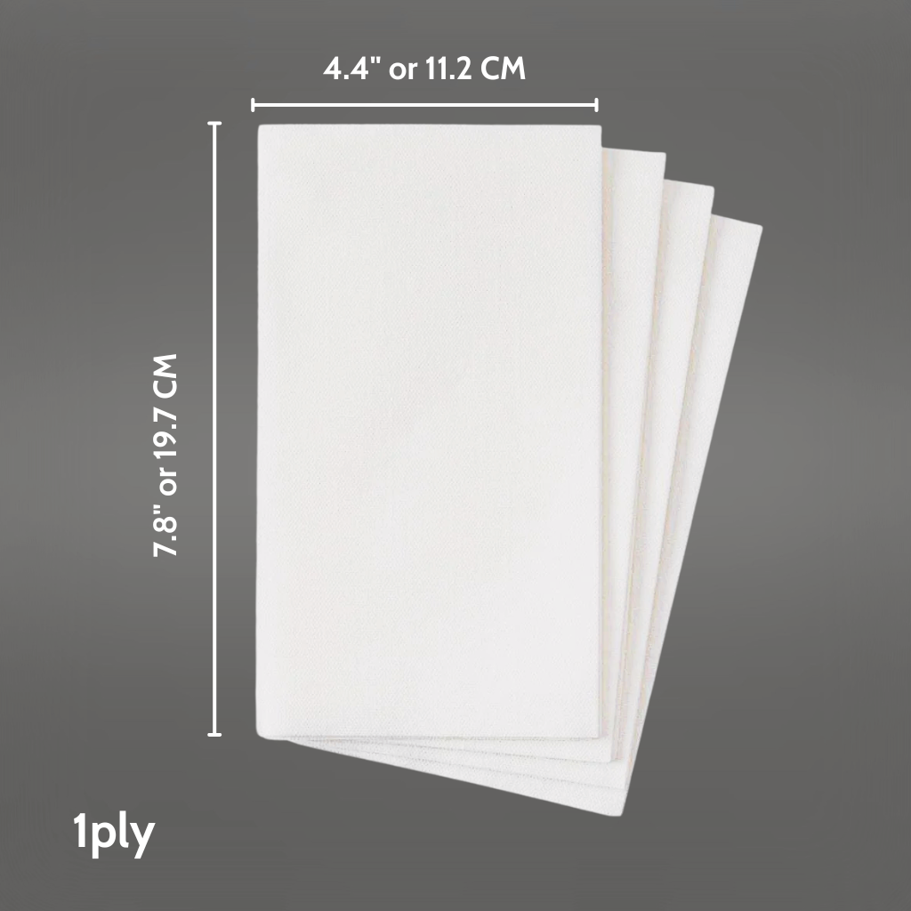 HD-D3000 | 15x17" Paper Dinner Napkin | 1-Ply - 3000 Pcs