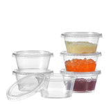 OCY 3.25oz PP Clear Sauce Cup (Base Only) - 2500 Pcs