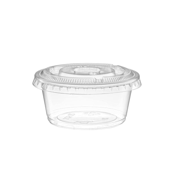 (21% OFF SALE) OCY 3.25oz Clear Sauce Cup (Base Only) - 2500 Pcs