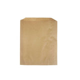 MCN320312 Eco-Friendly Kraft Gusseted Greaseproof Paper Sandwich Bags | 6x2x9” - 1000 Pcs