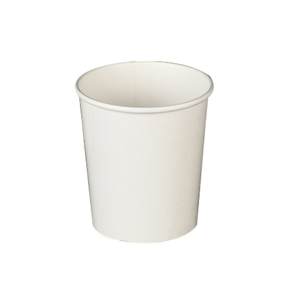 #32D | 32oz Eco-friendly White Paper Soup Cup (Base Only) - 500 Pcs - HD Bio Packaging